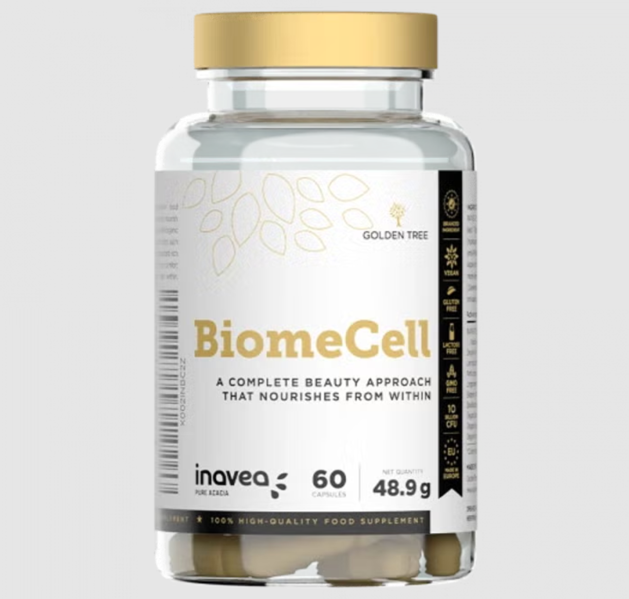 BiomeCell™ Golden Tree Nahrungsergänzung Flasche