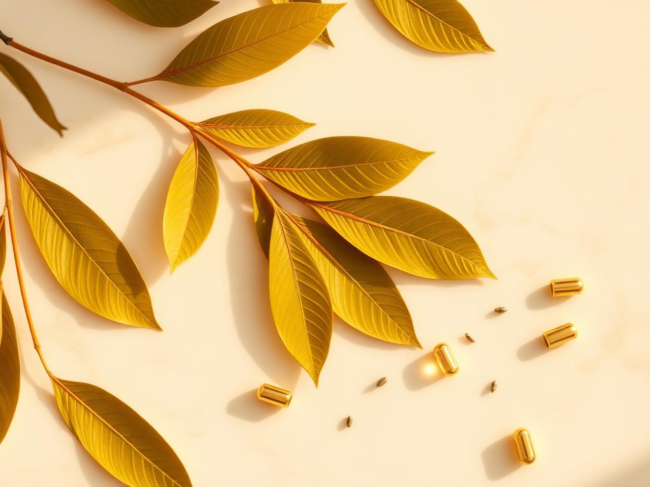 BiomeCell Inhaltsstoffe Acacia Blätter und Kapseln